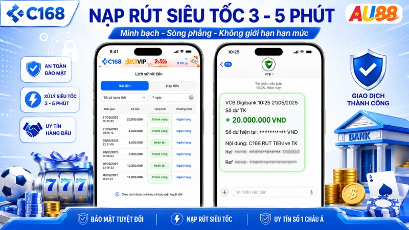 Hướng dẫn tham gia C168 an toàn cho người mới
